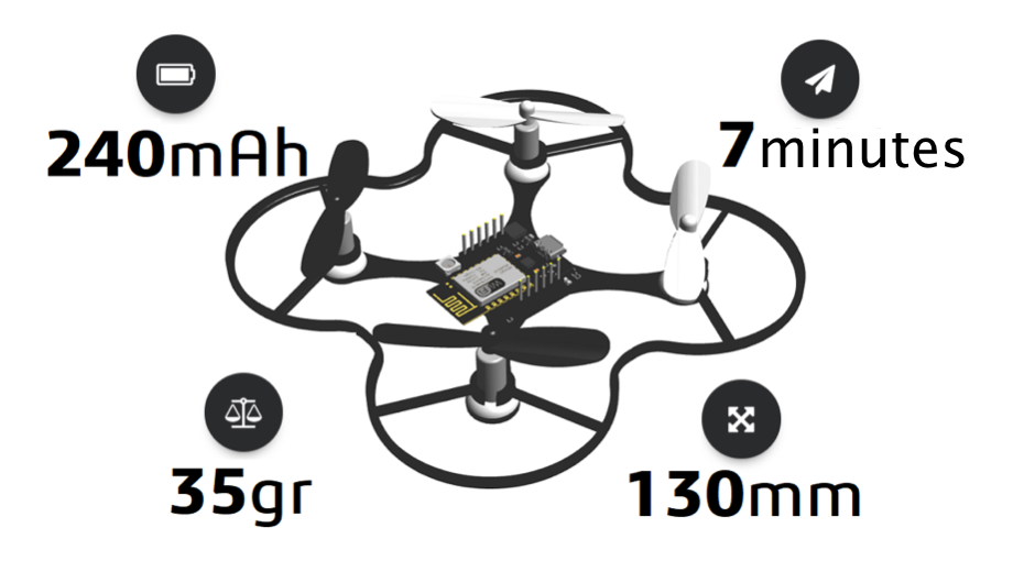 ESPcopter: An Programmable Mini Drone | Espressif